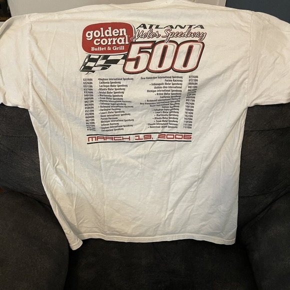 VINTAGE 2006 Golden Corrall 500 T-Shirt Men’s XL NASCAR - Picture 2 of 2
